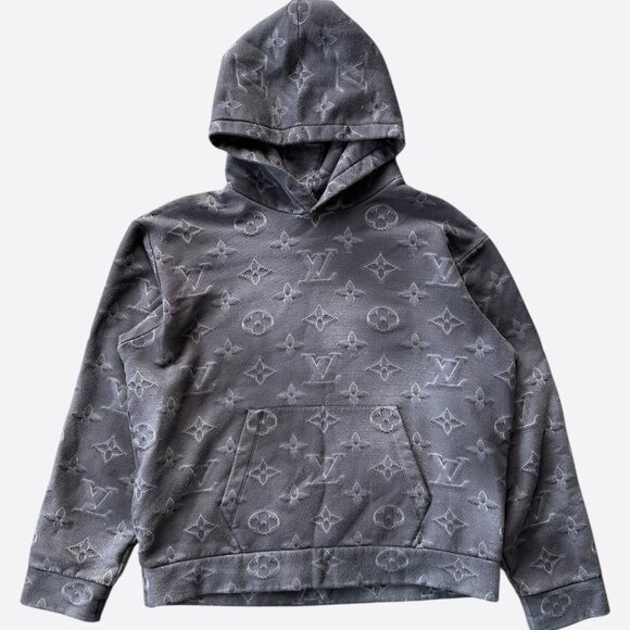 Louis Vuitton Other - Louis Vuitton Grey 2054 Monogram Hoodie
